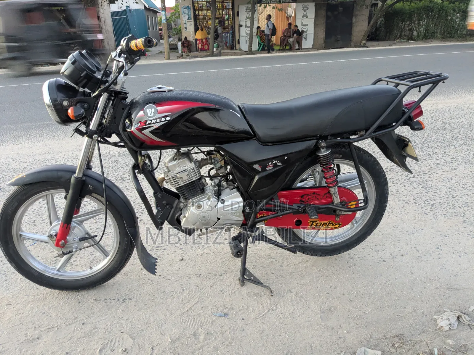 Haojue HJ125-8F 2025 Black