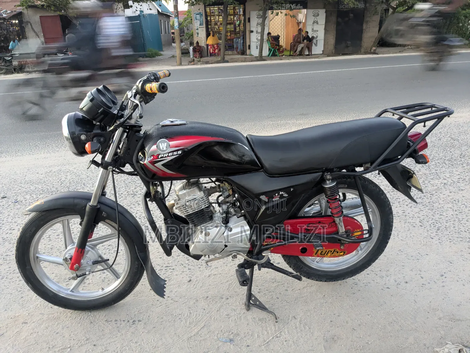 Haojue HJ125-8F 2025 Black