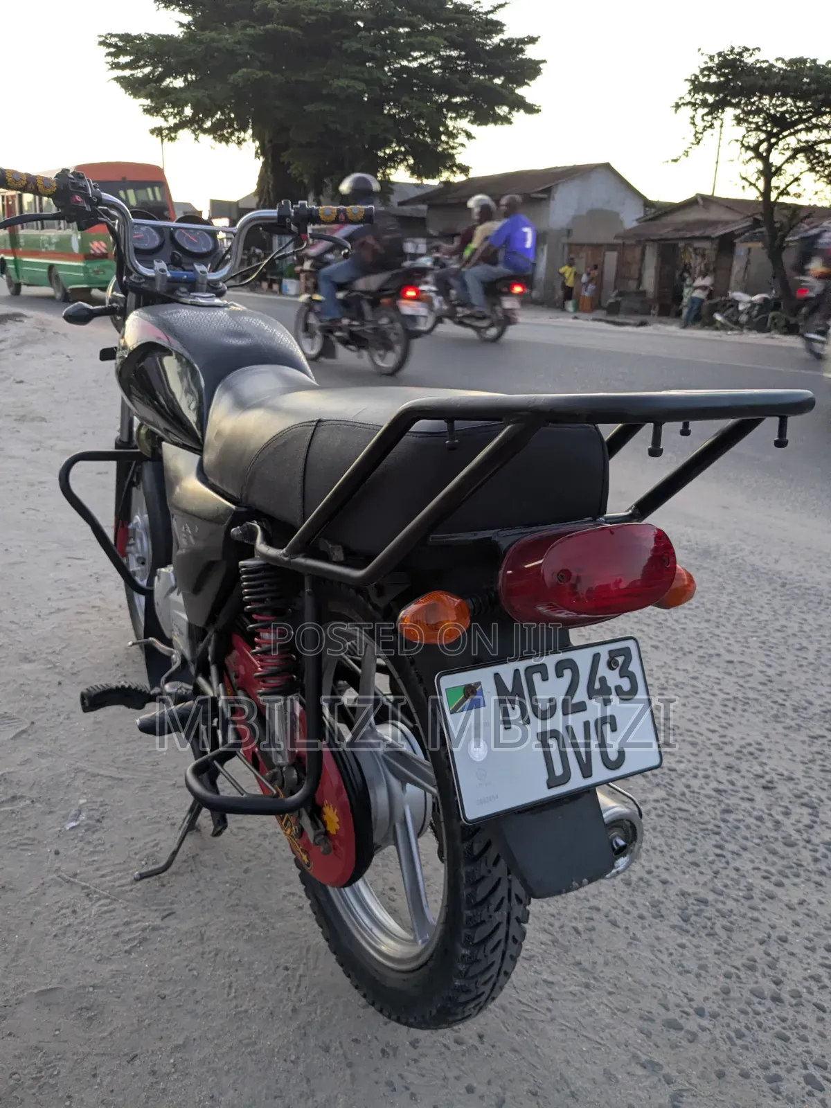 Haojue HJ125-8F 2025 Black