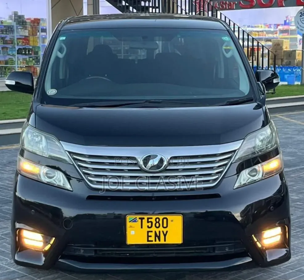 Toyota Alphard 2002 Matt Black