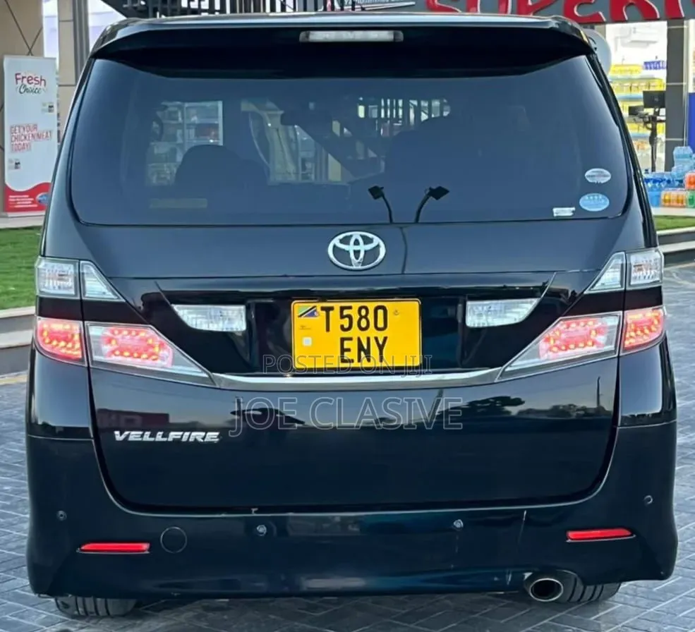 Toyota Alphard 2002 Matt Black