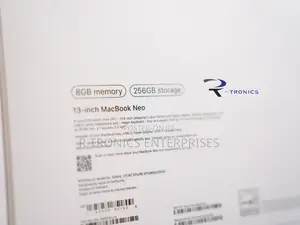 New Laptop Apple MacBook Neo 2026 8GB Intel Core M3 SSD 256GB
