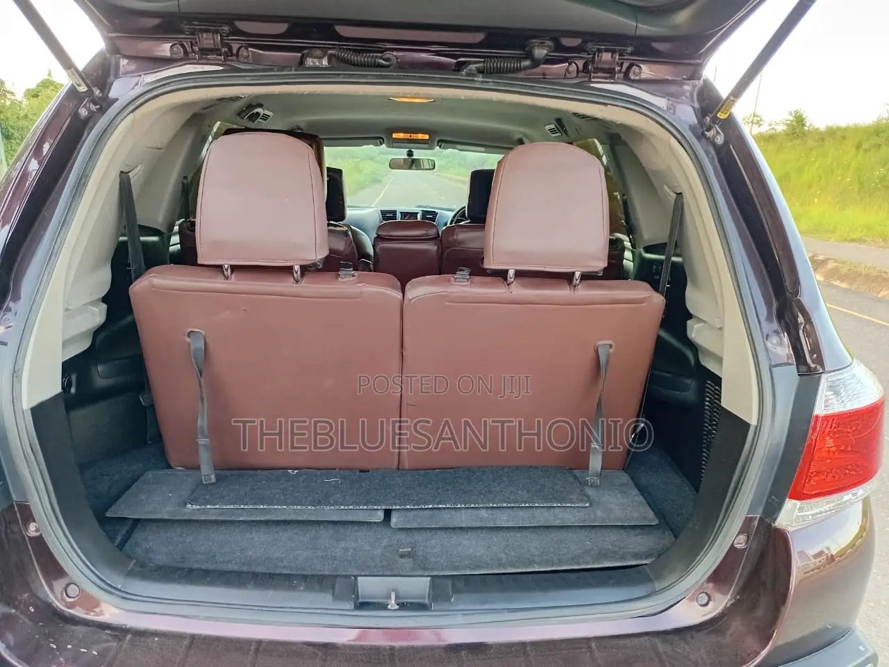 Toyota Kluger 2013 Maroon
