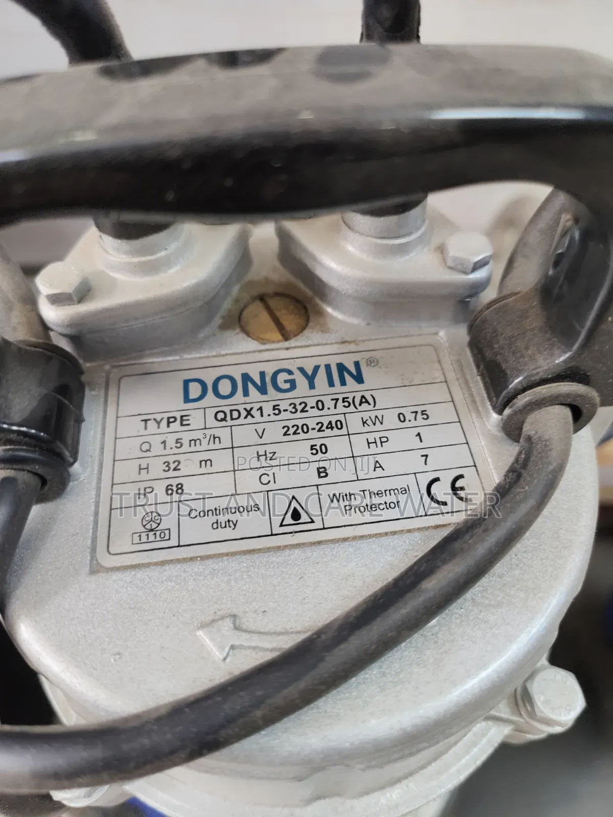 Dongyin Submarine Pump 1hp