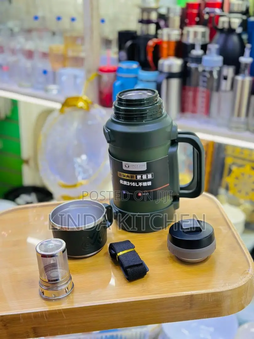 Flask Bottles 1.3lt, Hot 48hrs