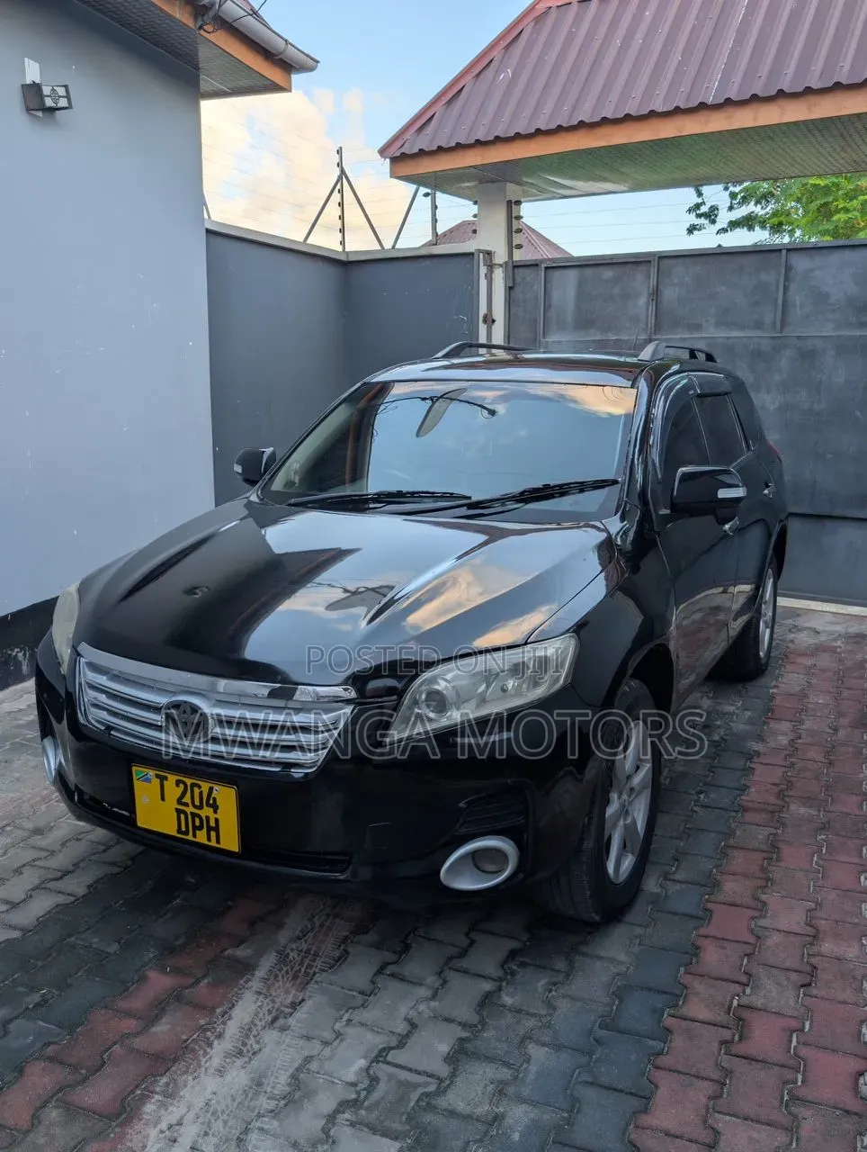 Toyota Vanguard 2008 Black