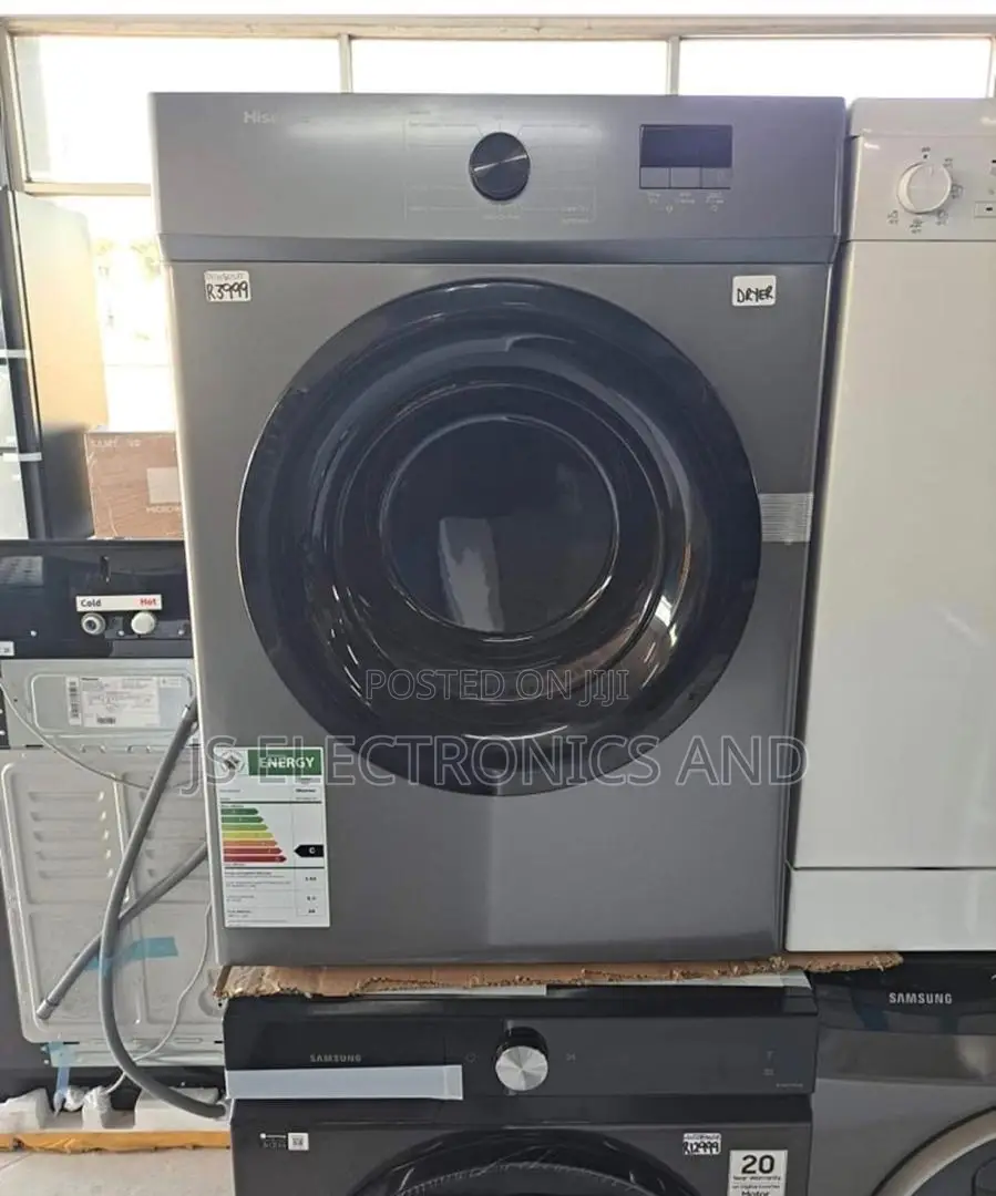 Hisense Dryer Air Vented Front Load Original Free Delivery DSM