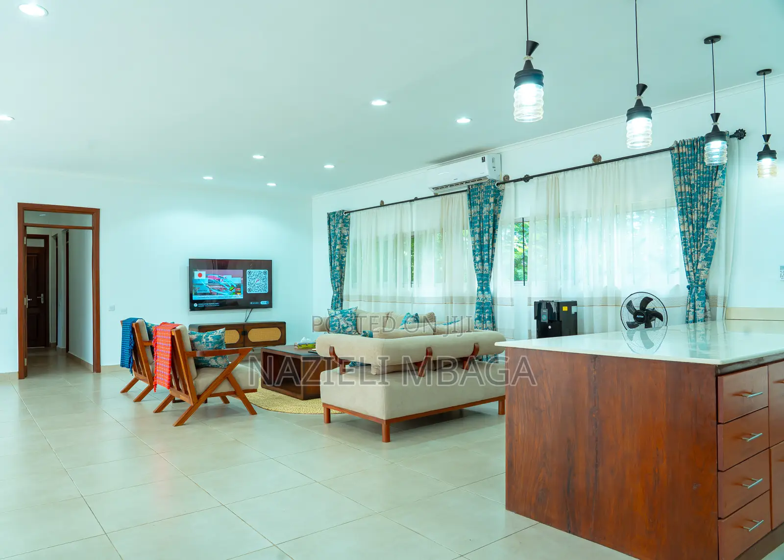 Furnished 3bdrm House in Mrela Realty And, Mateves for rent