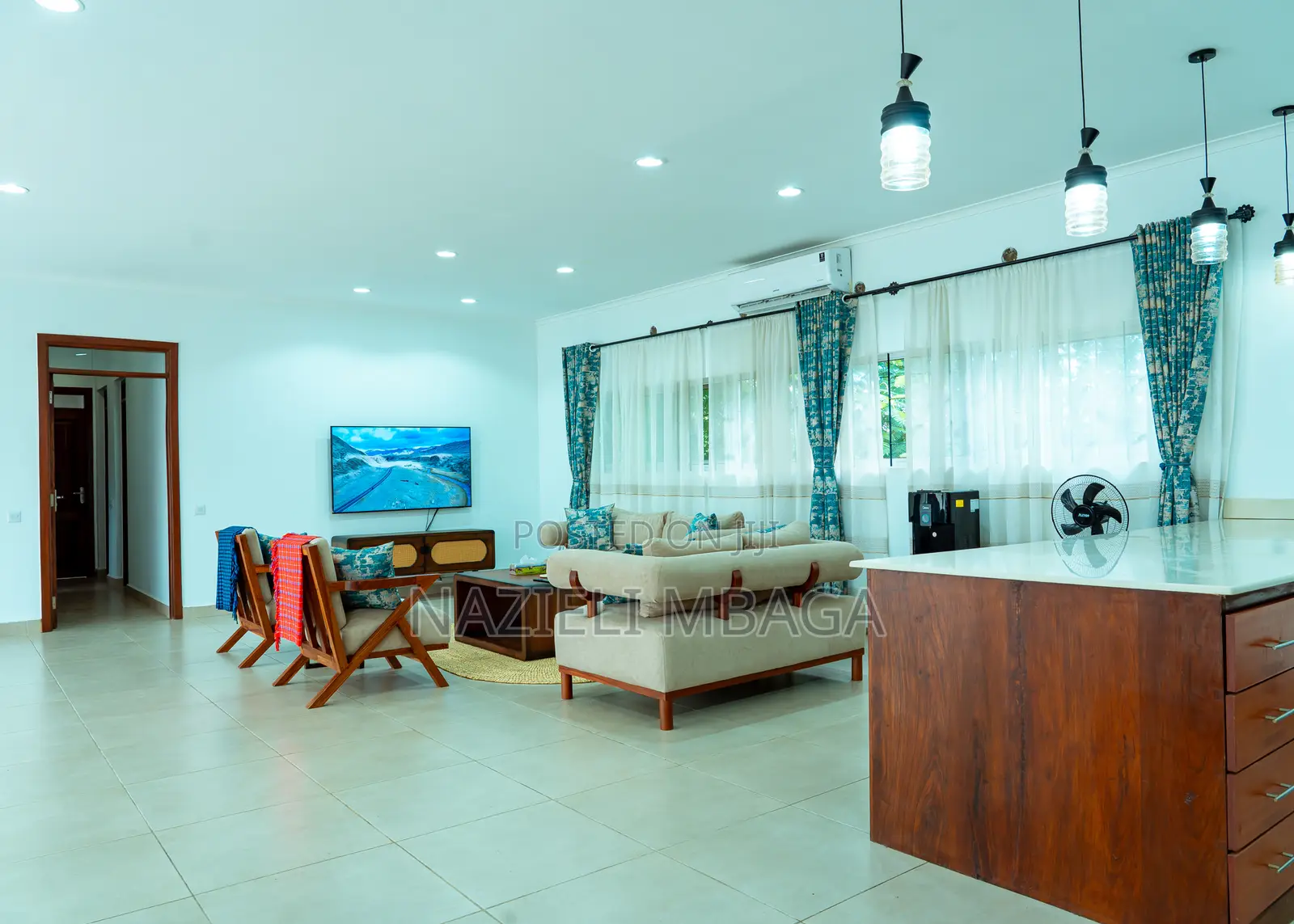 Furnished 3bdrm House in Mrela Realty And, Mateves for rent