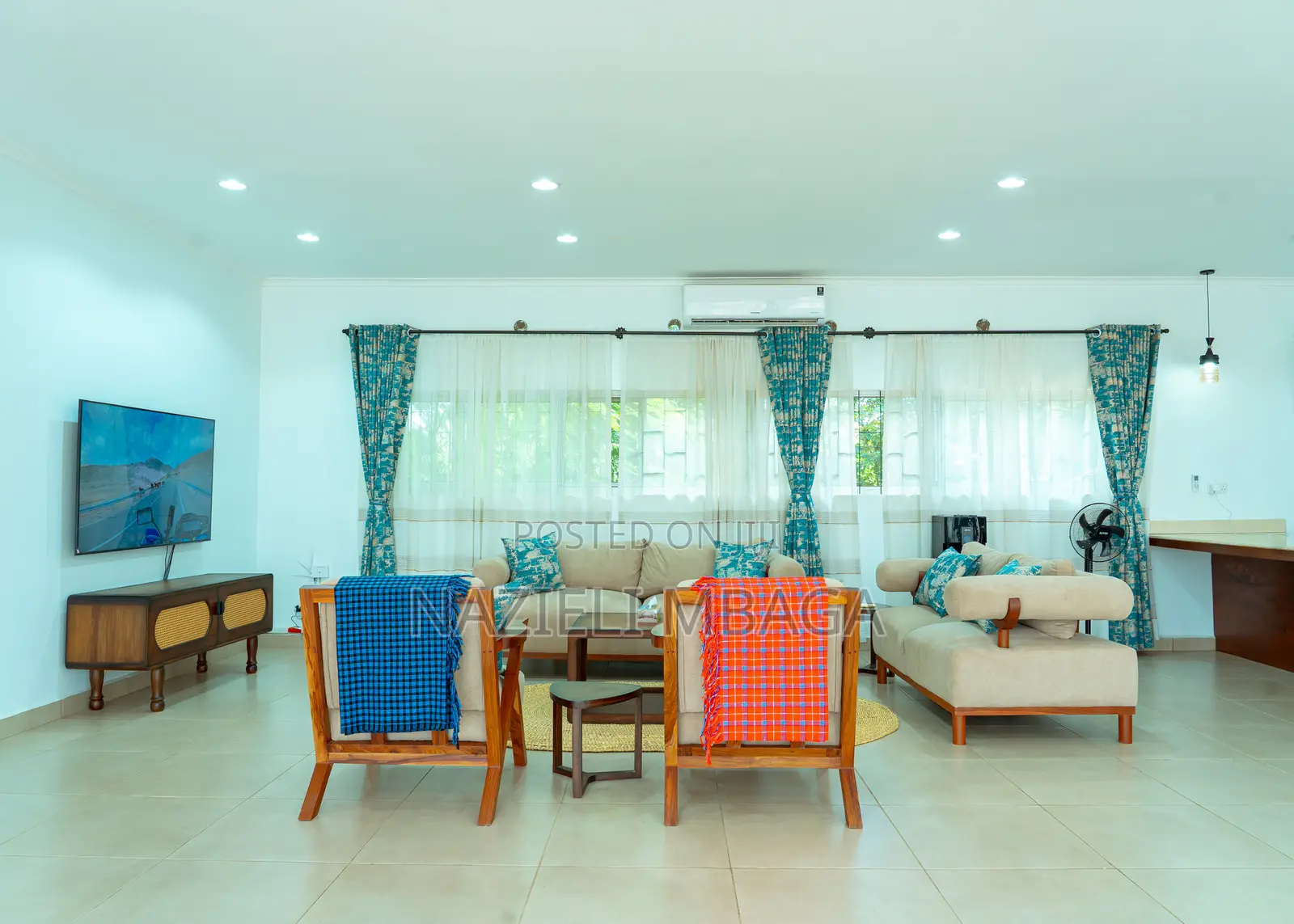 Furnished 3bdrm House in Mrela Realty And, Mateves for rent