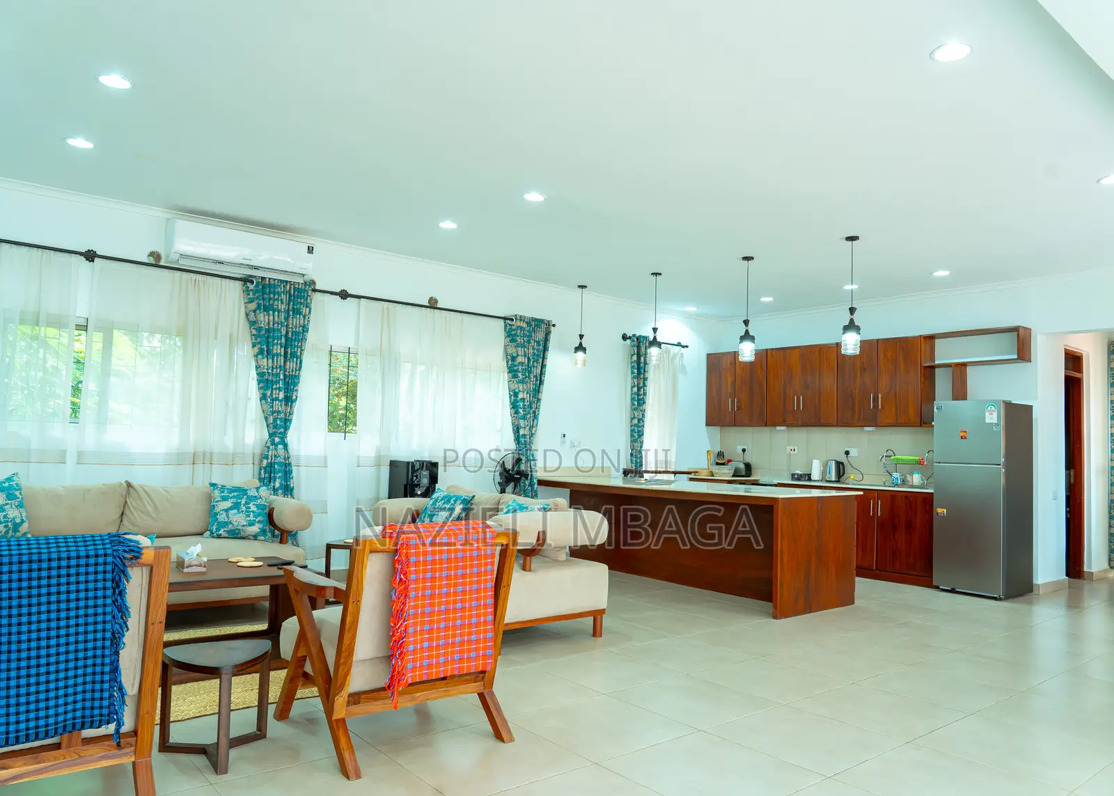 Furnished 3bdrm House in Mrela Realty And, Mateves for rent