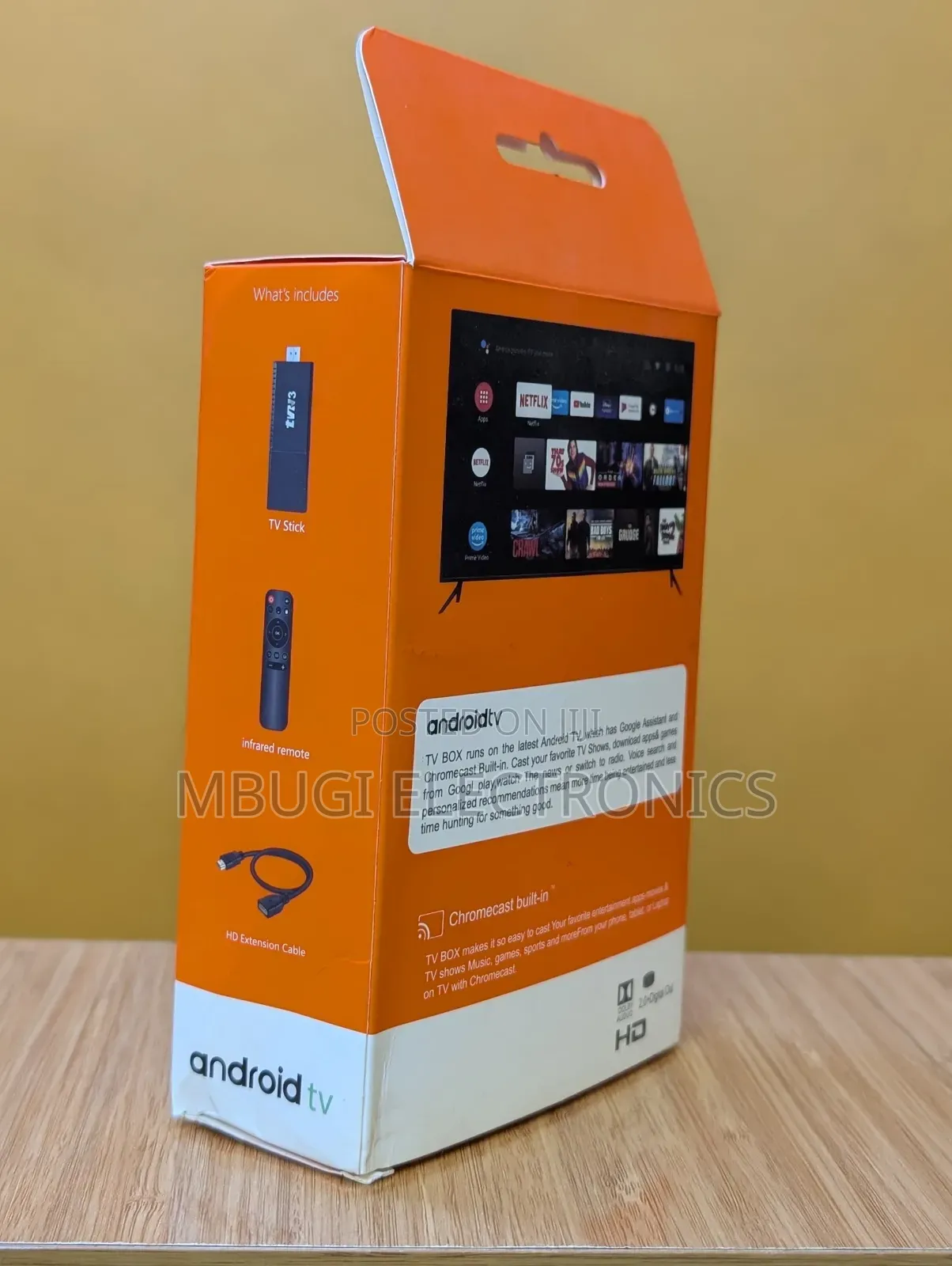 Android Tv Stick Ram 8gb Storage 128gb