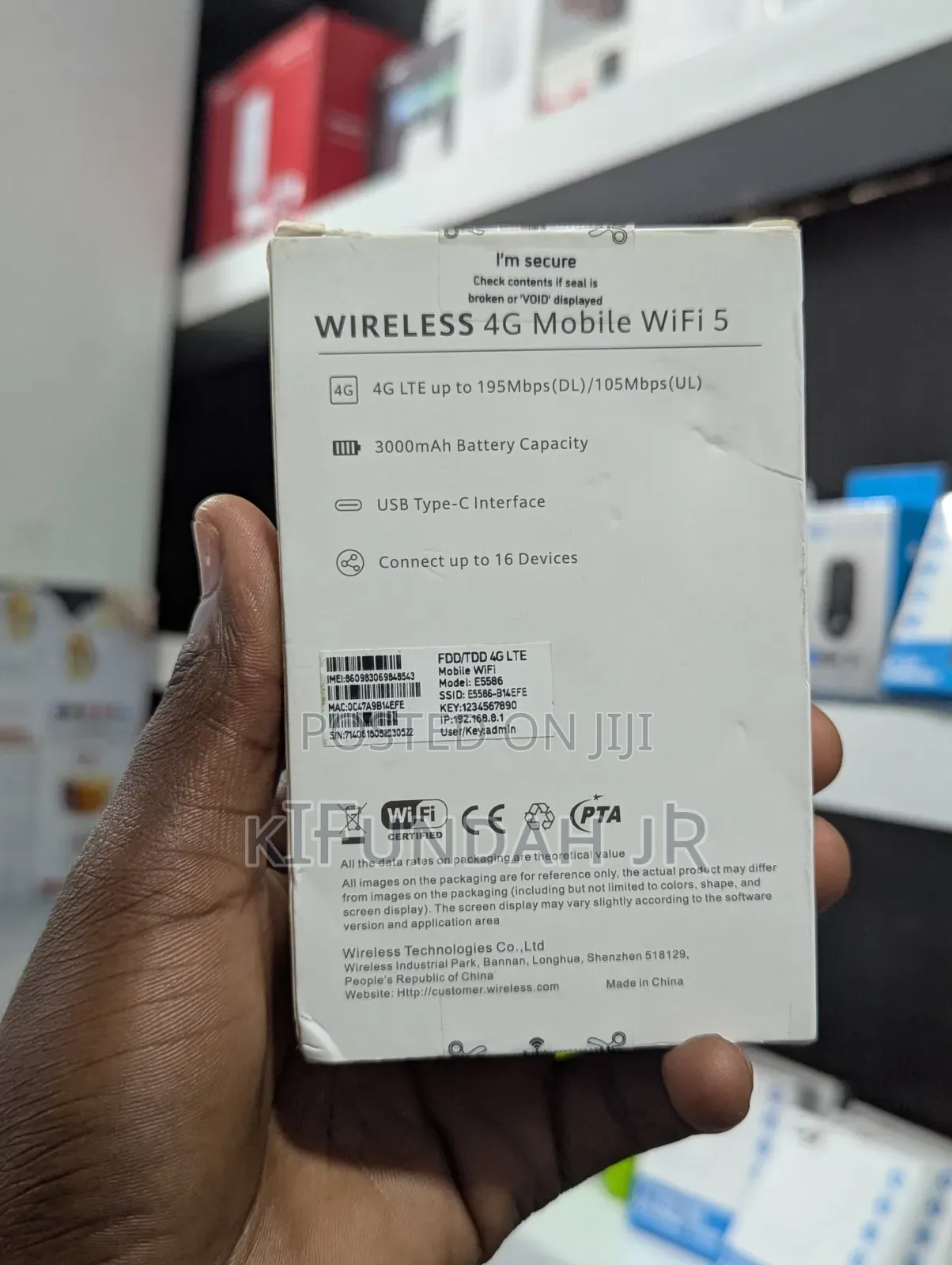 Wireless 4g Mobile Wifi 5