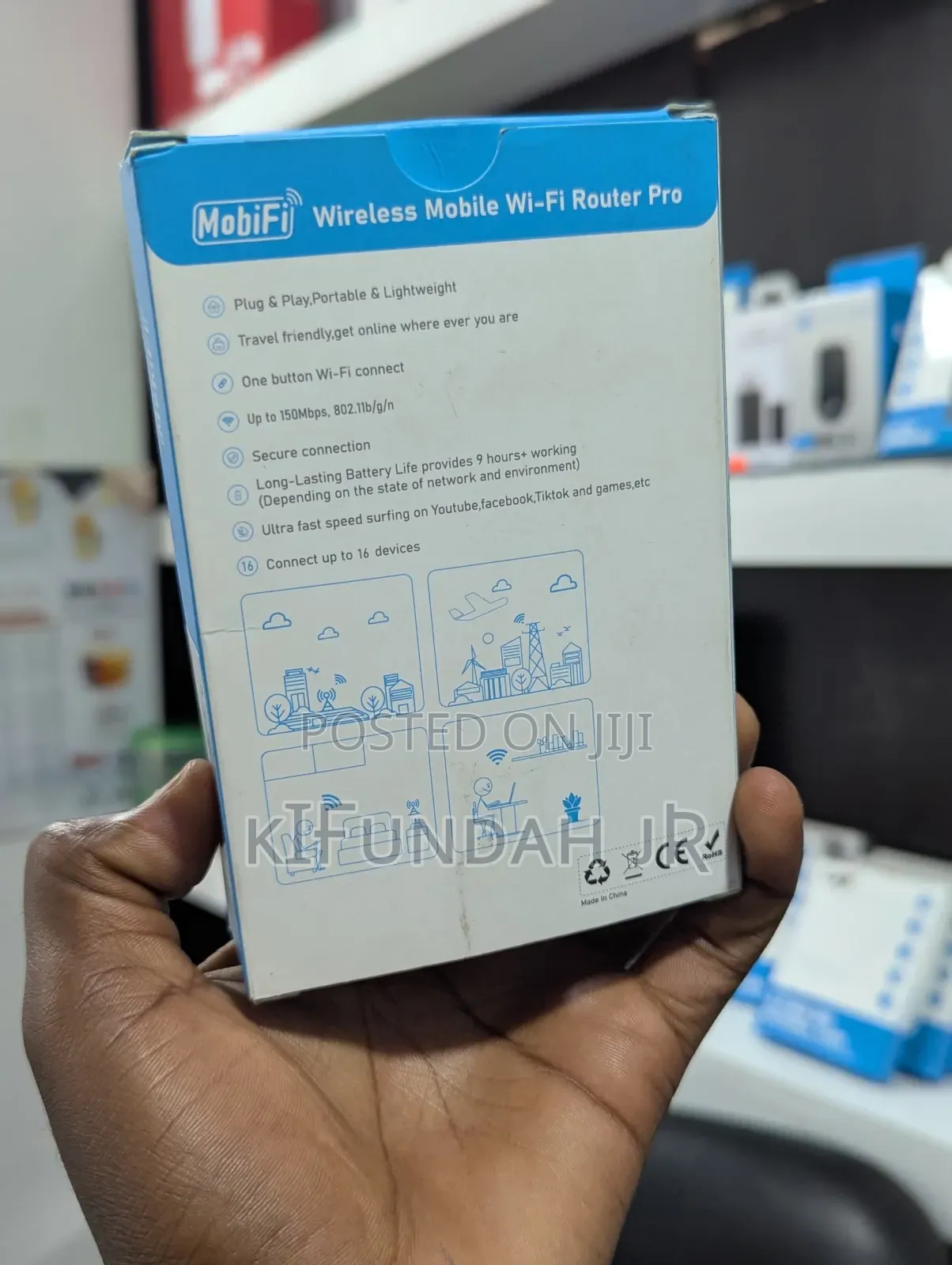 Mobifi Wireless Mobile Wifi Router Pro
