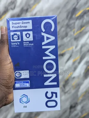 New Tecno Camon 50 256 GB