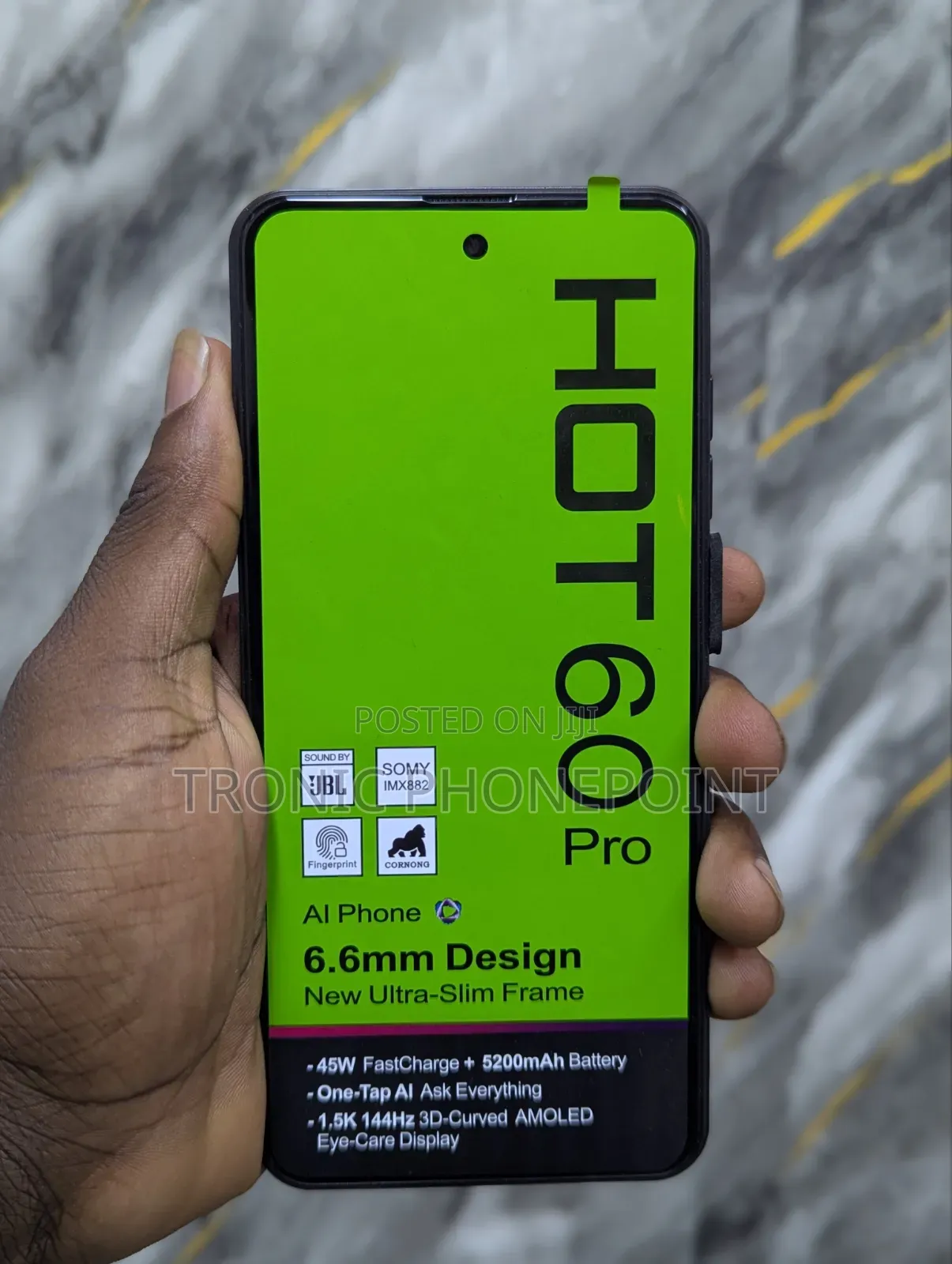 New Infinix Hot 60 Pro 256 GB