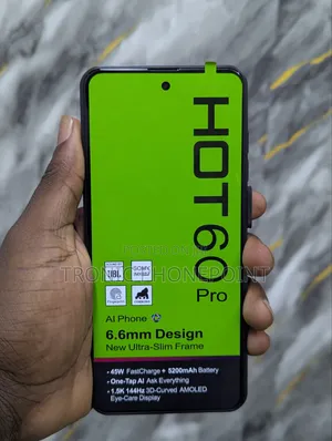 New Infinix Hot 60 Pro 256 GB