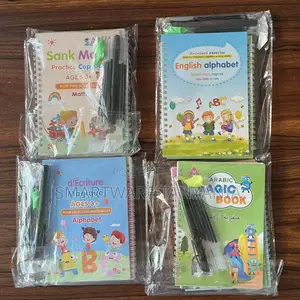 Magic Copybook Bundle Math English French Arabic Kids Ages 3
