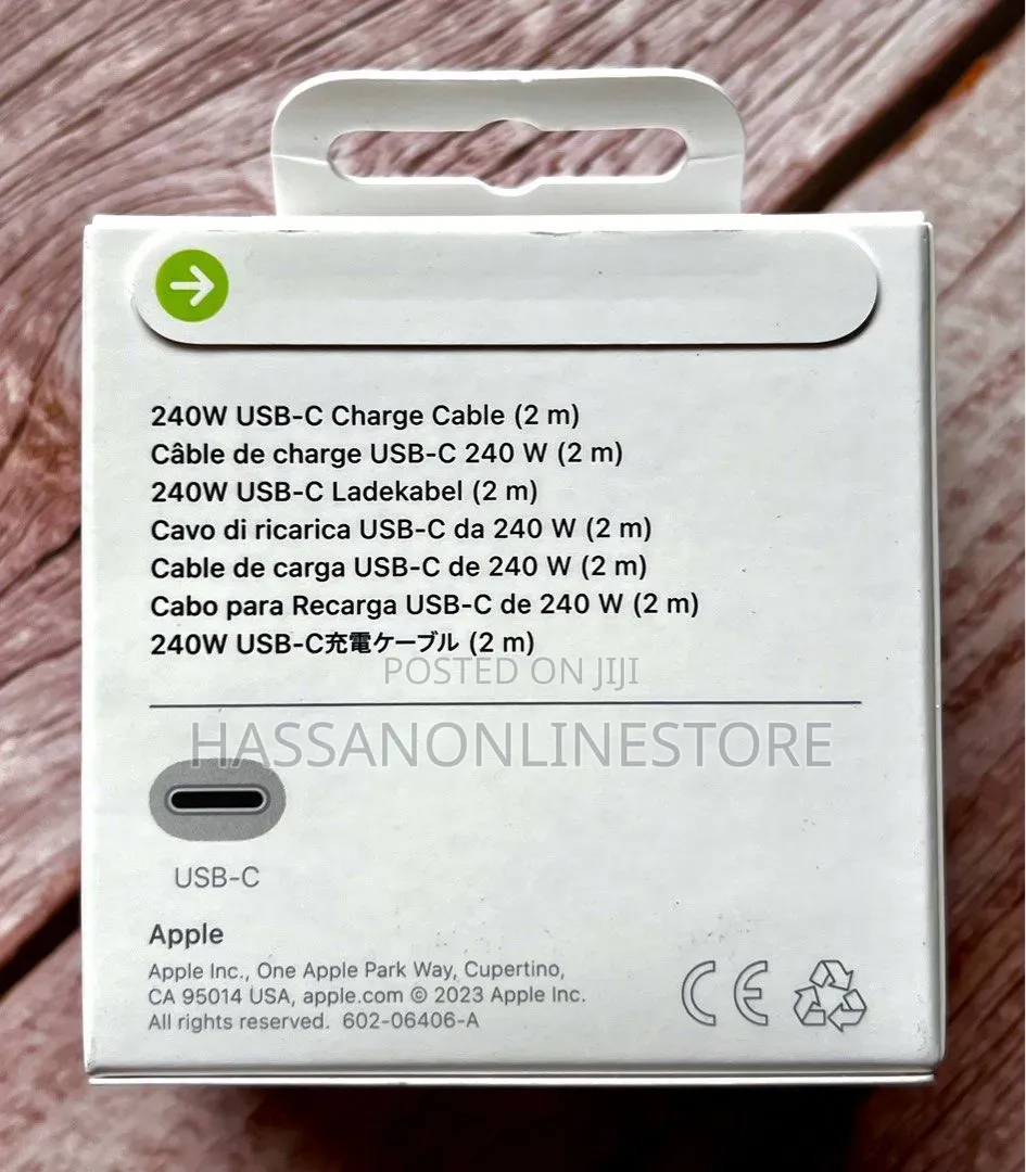 Apple 240w Usb-C Charge Cable (2 M)