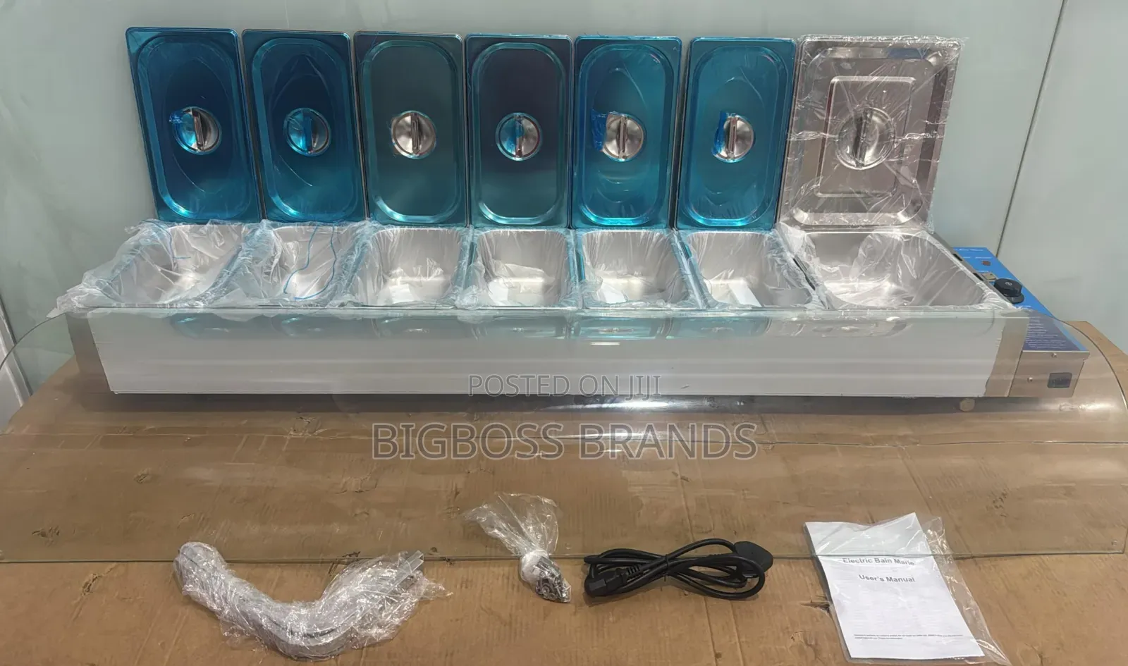 Table-Top Bain Marie 7 Serving Dishes