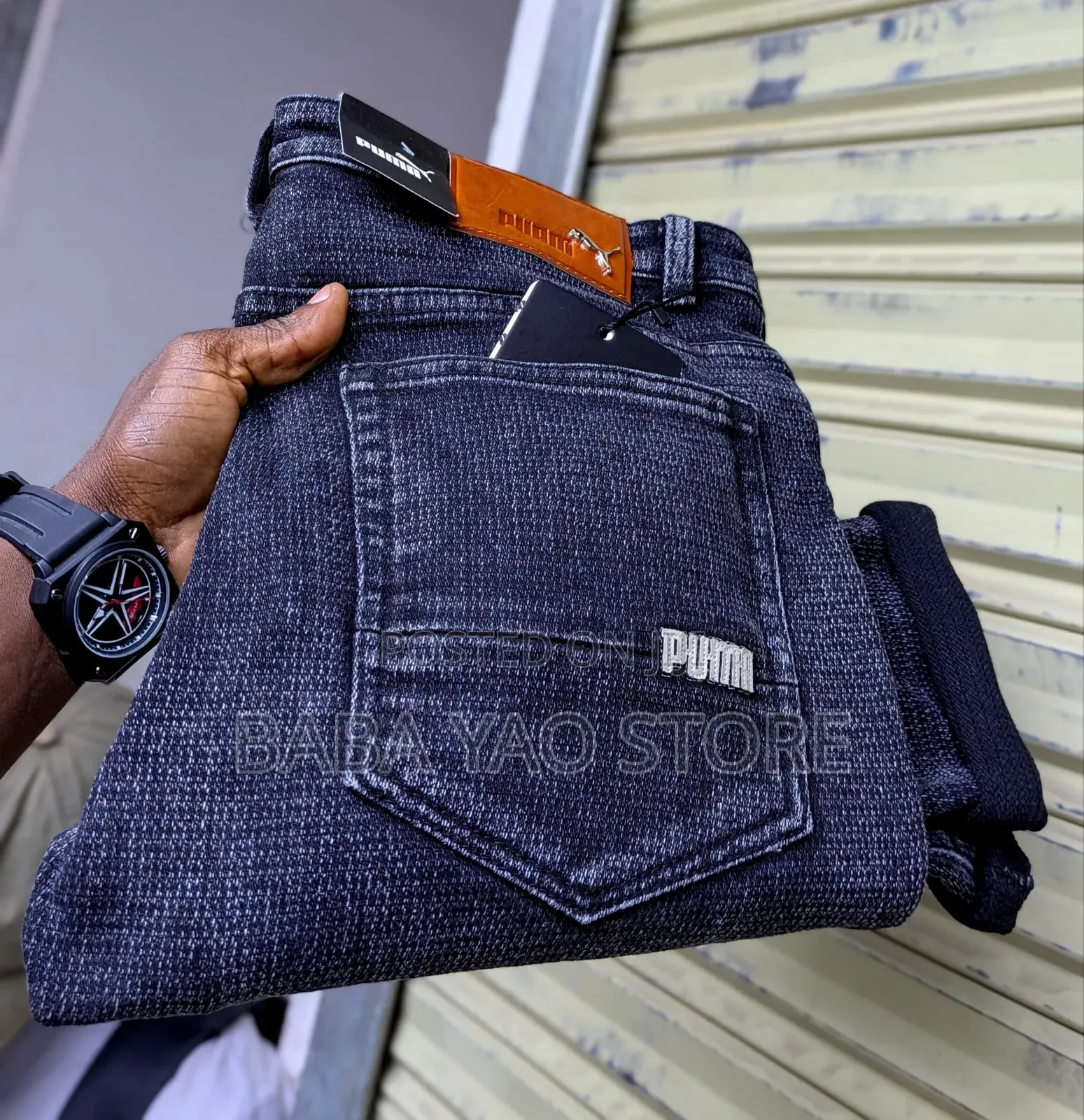 Quality Men's Stretchy Colorfast Jeans