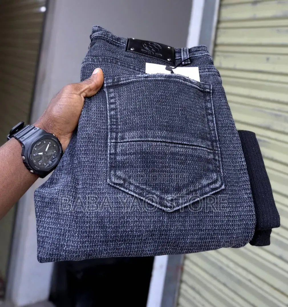 Quality Men's Stretchy Colorfast Jeans