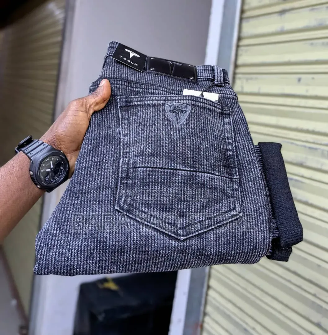 Quality Men's Stretchy Colorfast Jeans