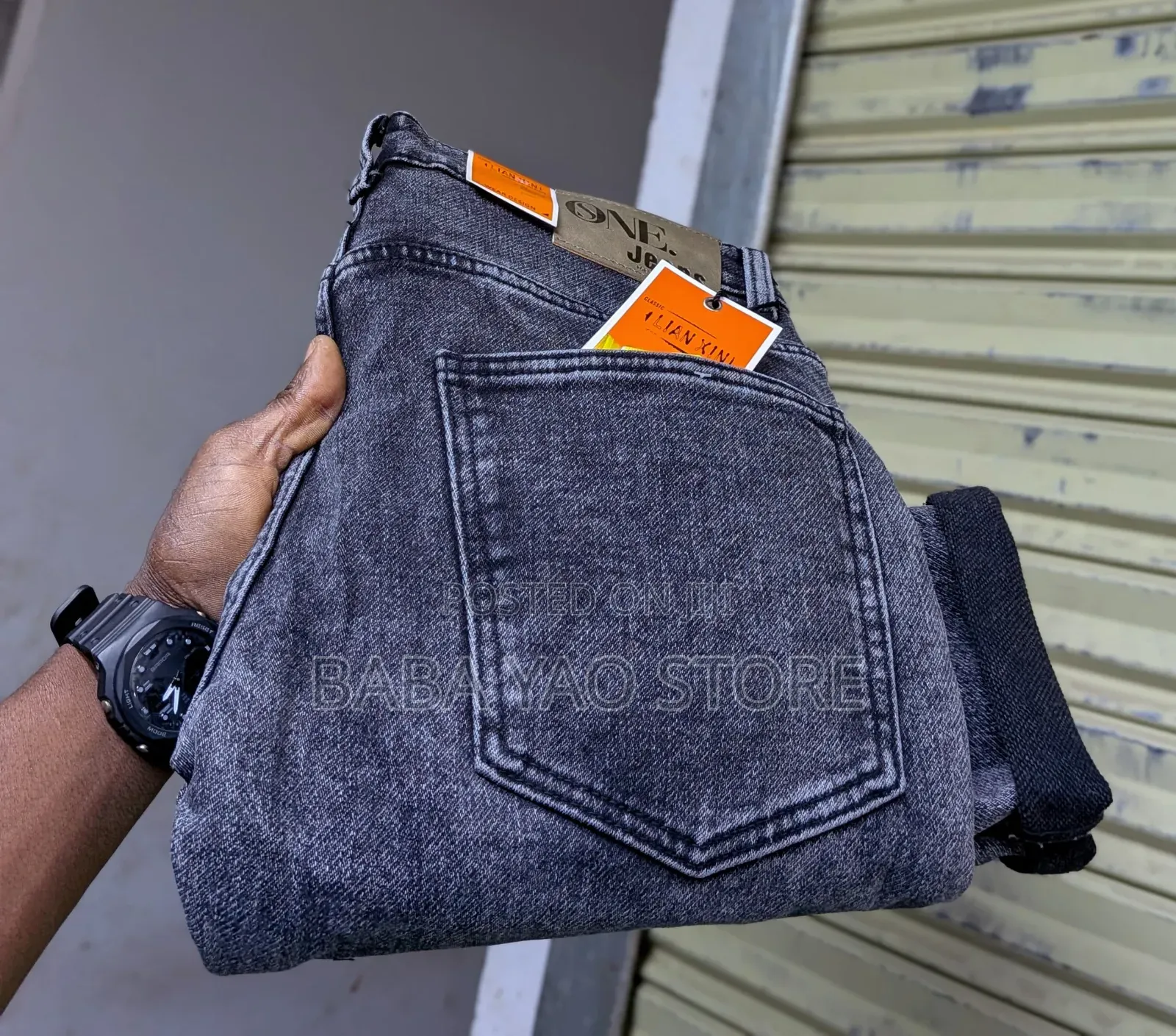 Quality Men's Stretchy Colorfast Jeans