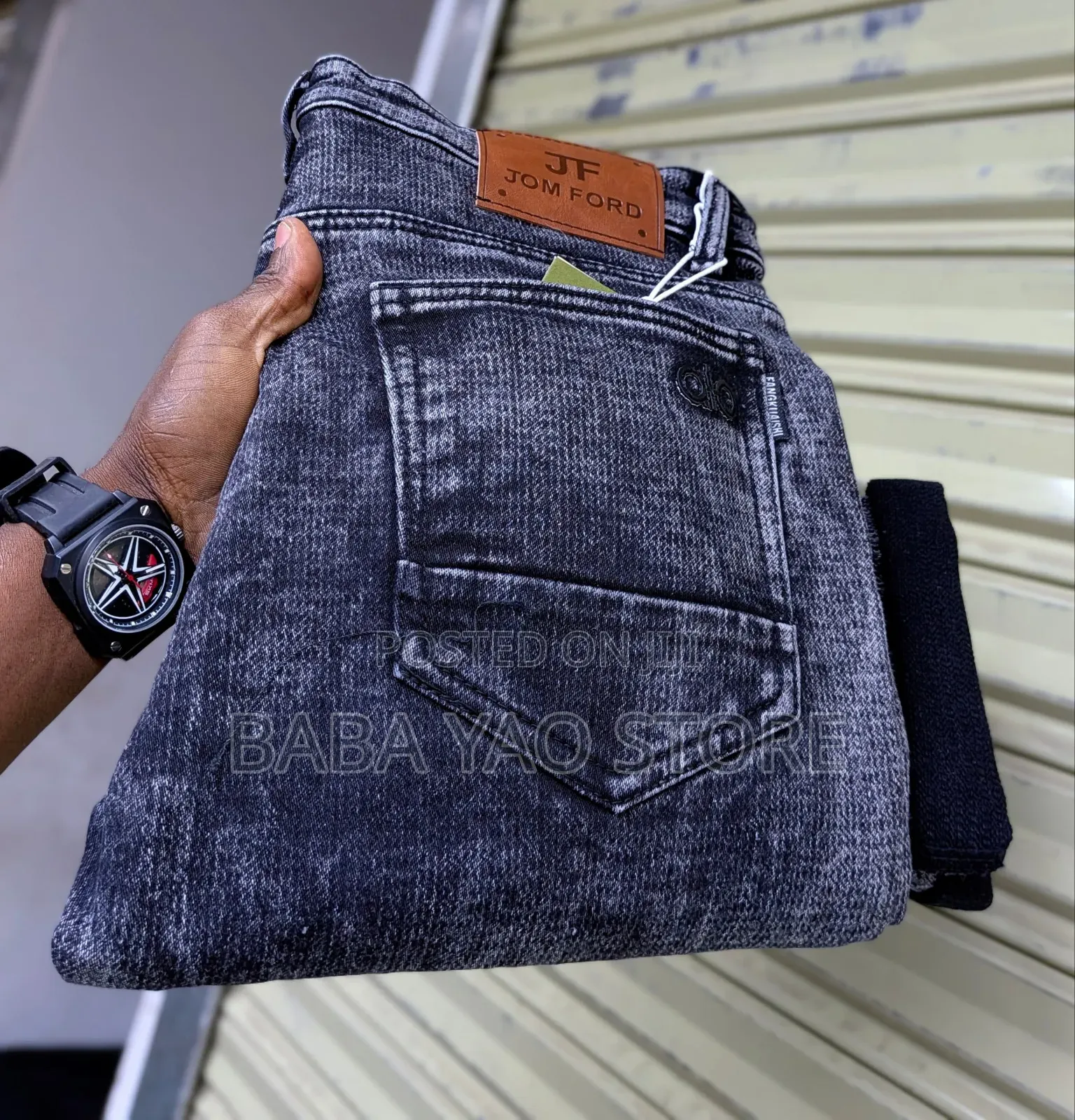 Quality Men's Stretchy Colorfast Jeans