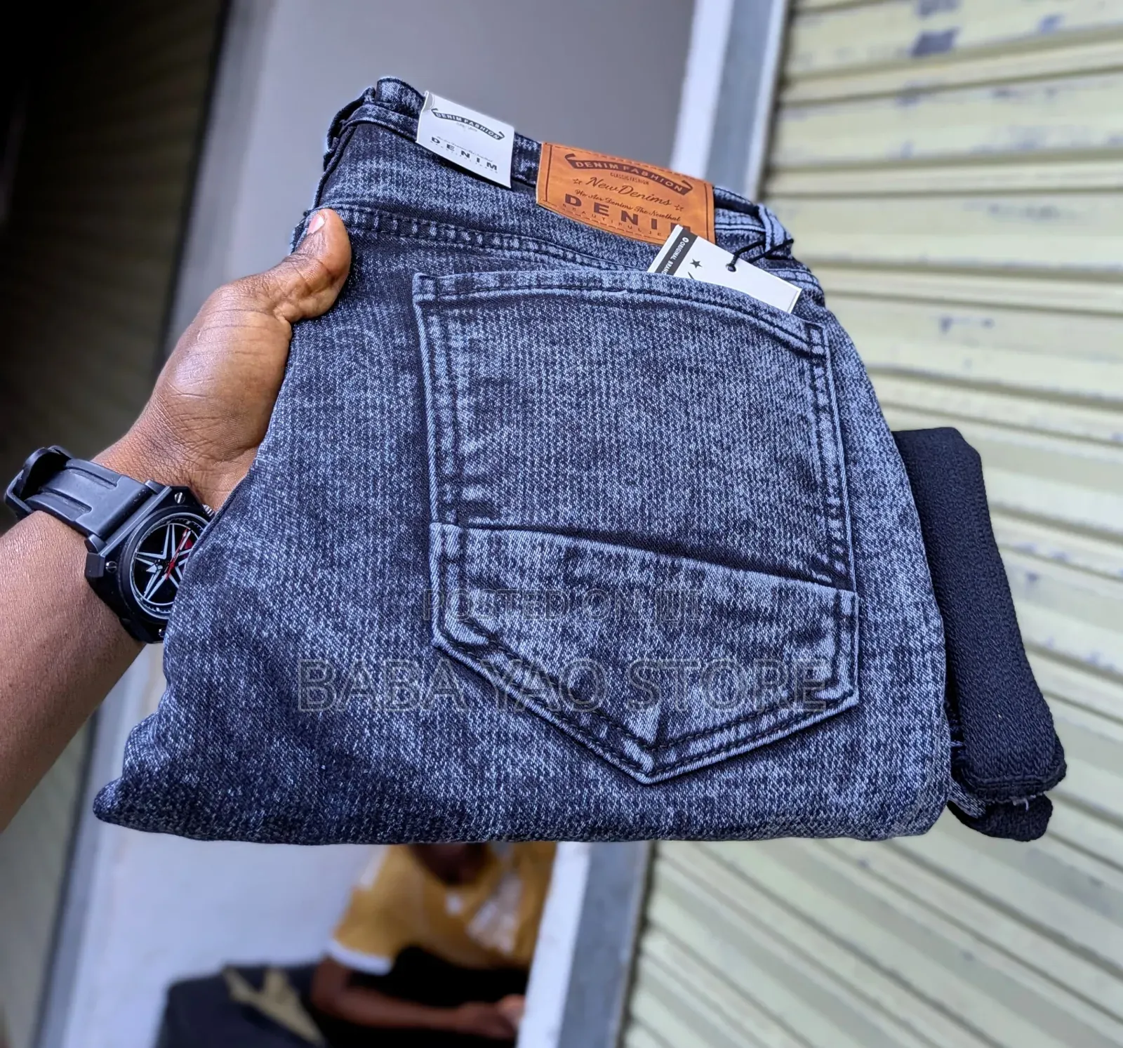 Quality Men's Stretchy Colorfast Jeans