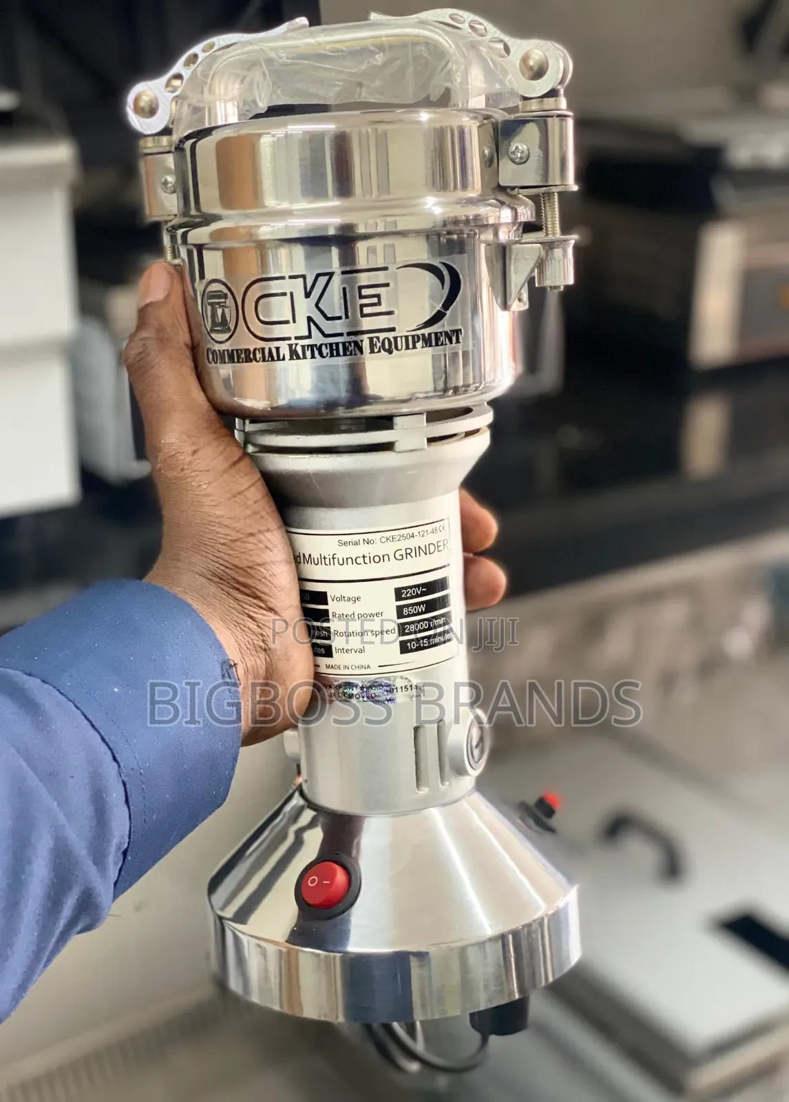 Cke Mashine Ya Kusaga Vitu Vikavu Gram 150