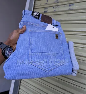 High-Quality Casual Colorfast Men's Slim Jeans