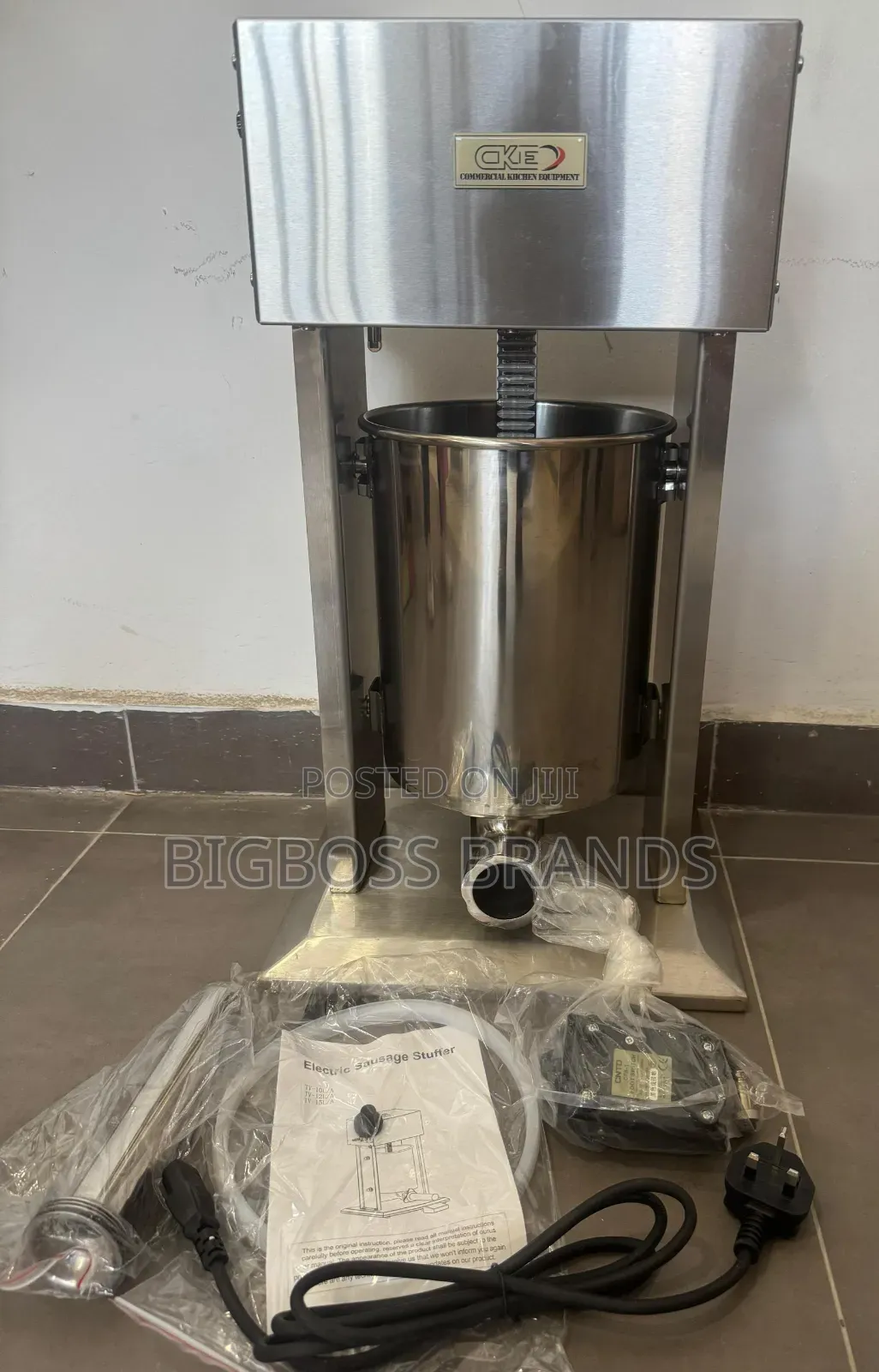 Commercial Electric Sausage Fillers (Mashine Ya Kujazia Soseji) 10kg