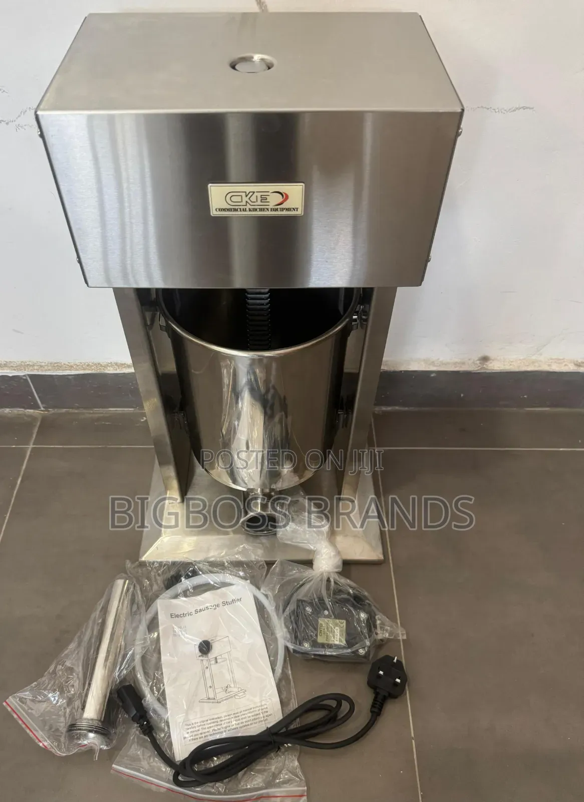 Commercial Electric Sausage Fillers (Mashine Ya Kujazia Soseji) 10kg
