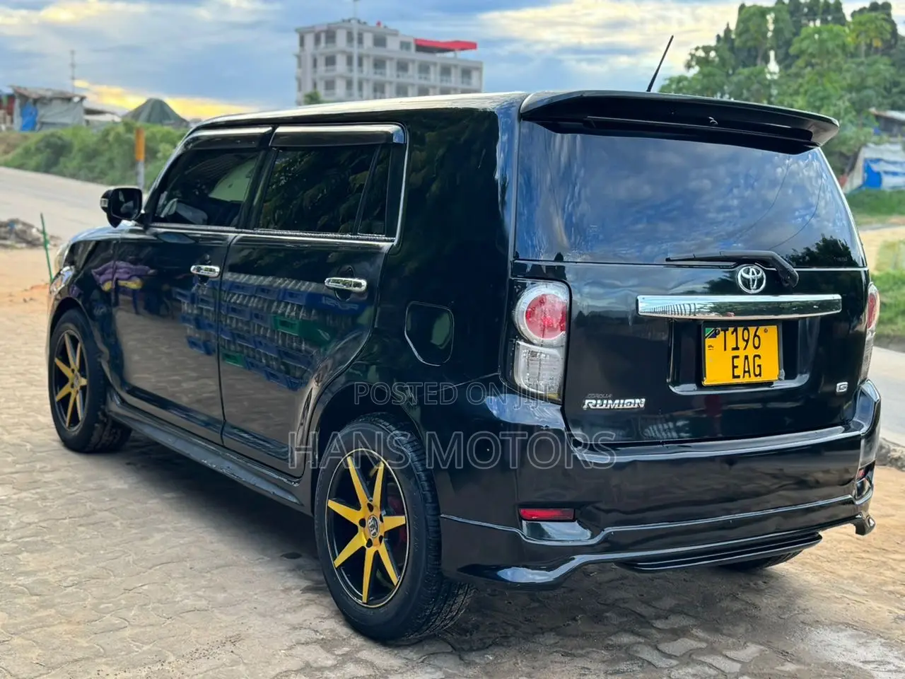 Toyota Corolla Rumion 2008 Black