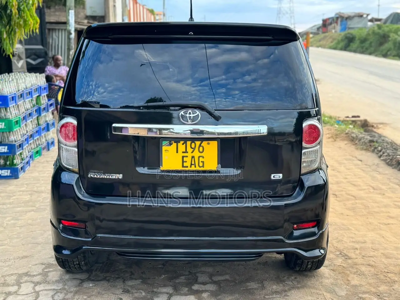Toyota Corolla Rumion 2008 Black