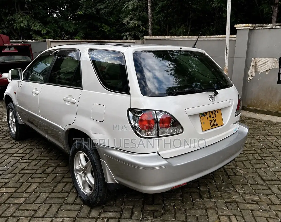 Toyota Harrier 2001 White