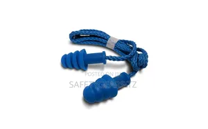 Noise Protection Blue Mushroom Designed Vaultex Corded Ear Plugs