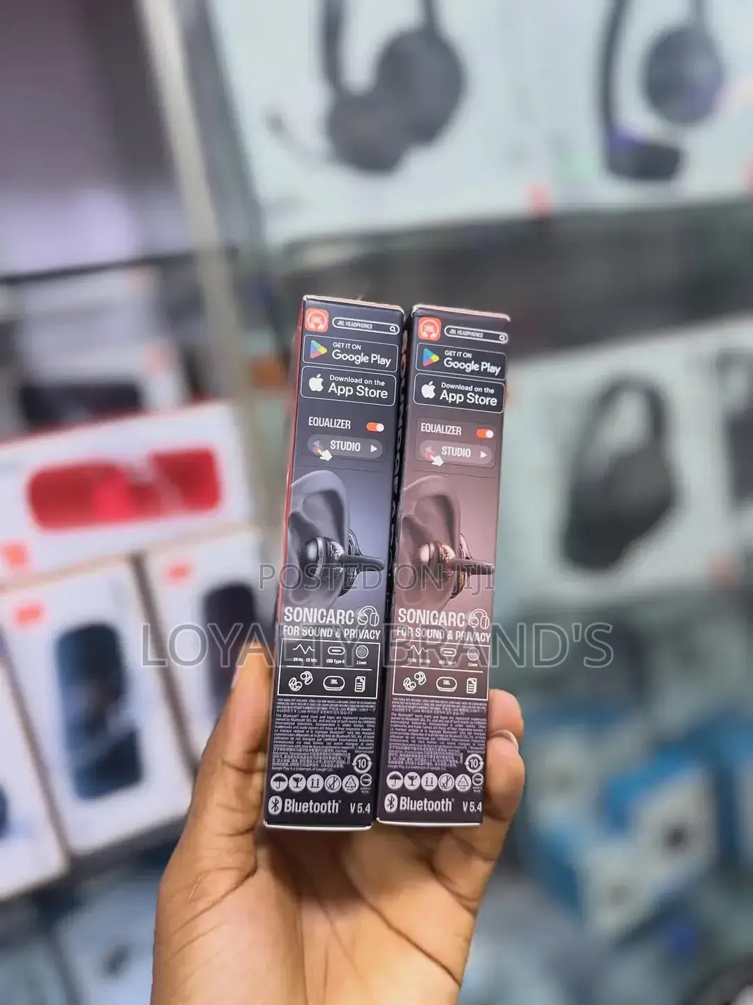 JBL Soundgear Clips – Open Ear Audio | Unique Design, Premium