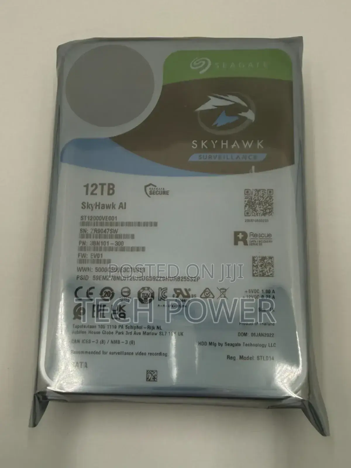 Seagate 12tb Desktop Brand New Hard Disk