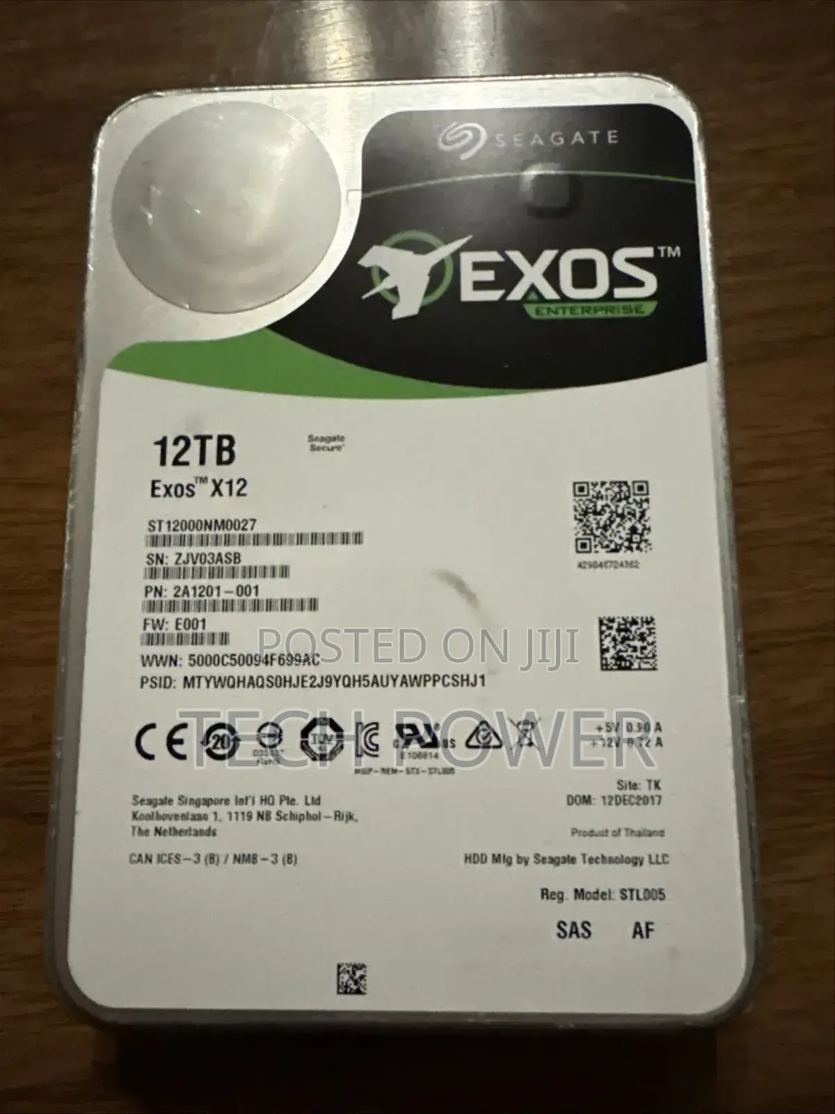 Seagate 12tb Desktop Brand New Hard Disk