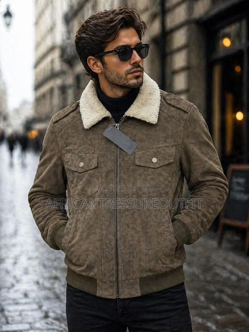 Levi’S Faux Leather Sherpa Aviator Jackets Collection