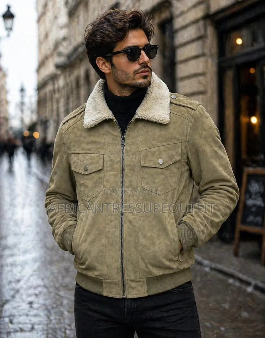 Levi’S Faux Leather Sherpa Aviator Jackets Collection