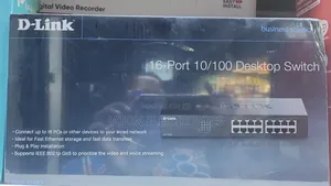 Desktop Switch 16 Ports 10/100mbps