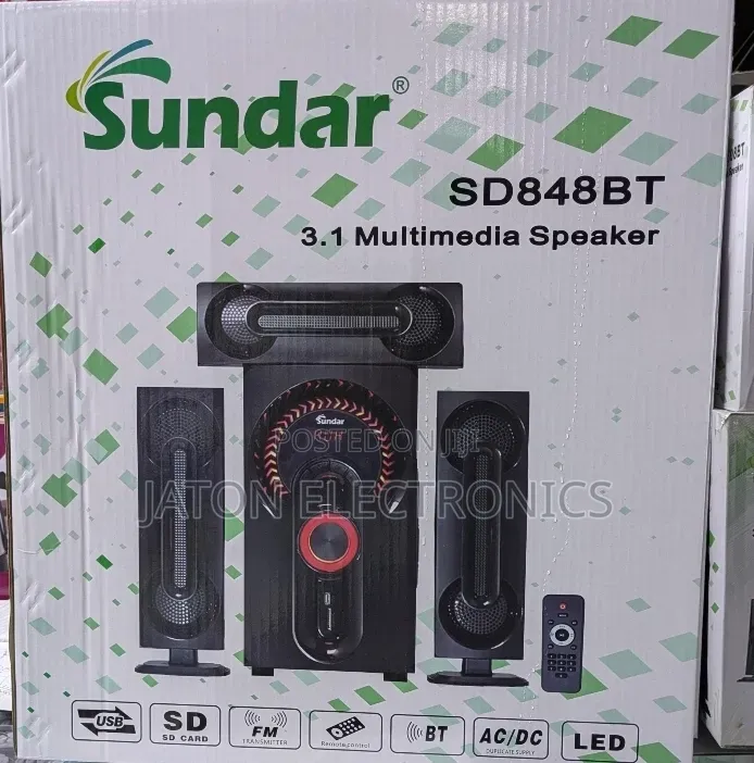 Sundar Subwoofer Speaker Sd848bt