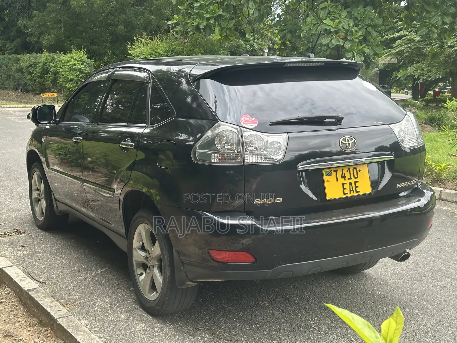 Toyota Harrier 2.4 2008 Black