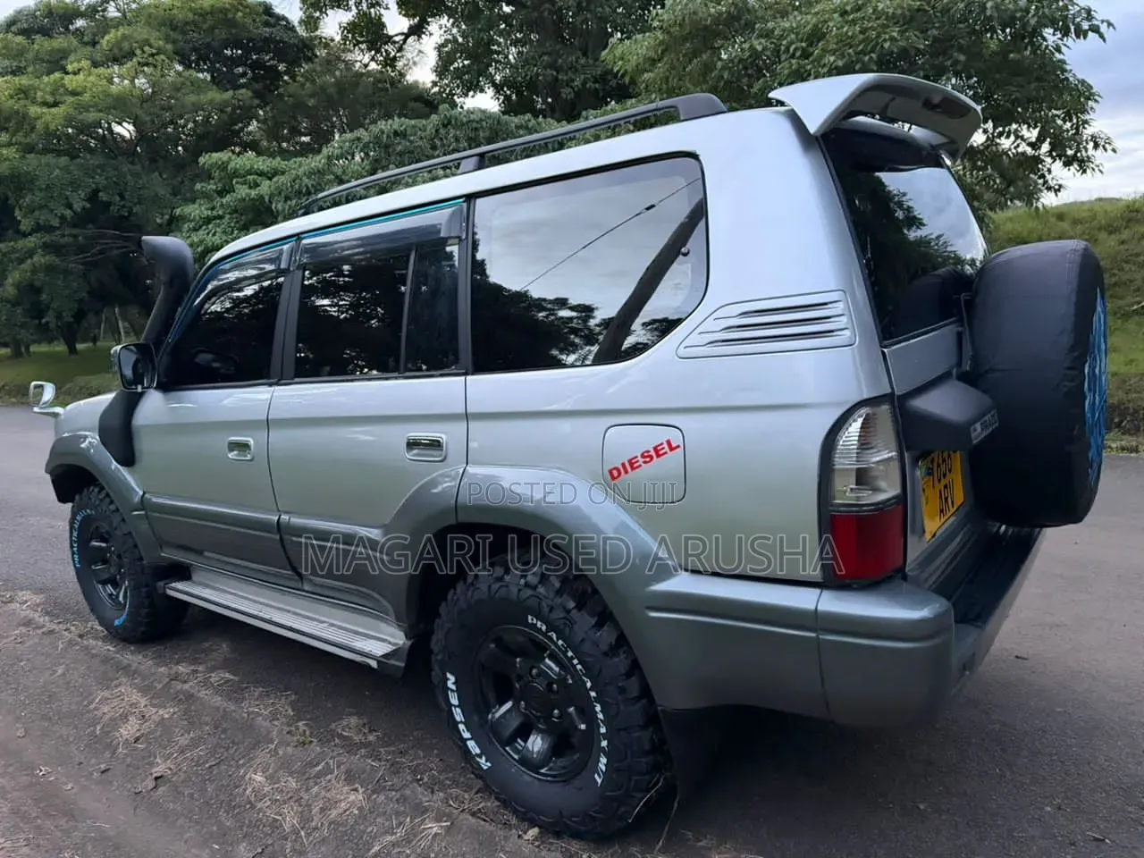 Toyota Land Cruiser Prado 1999 Silver