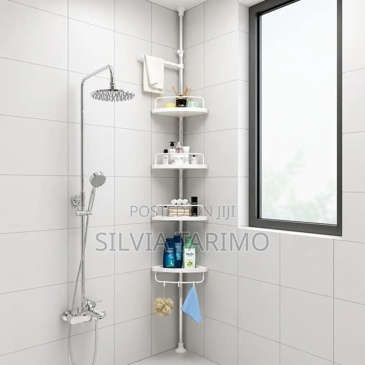 Multi Corner Shelf for Your Toilet