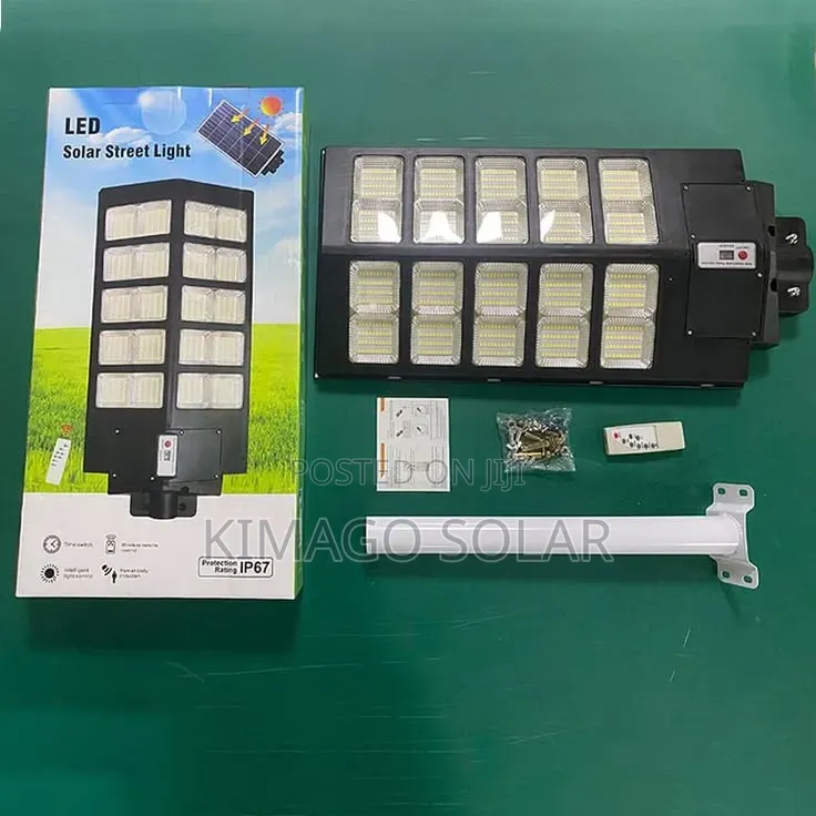 All in One Solar 500w Inakuja Na Box Lake Na Vifaa Vyote Tayari