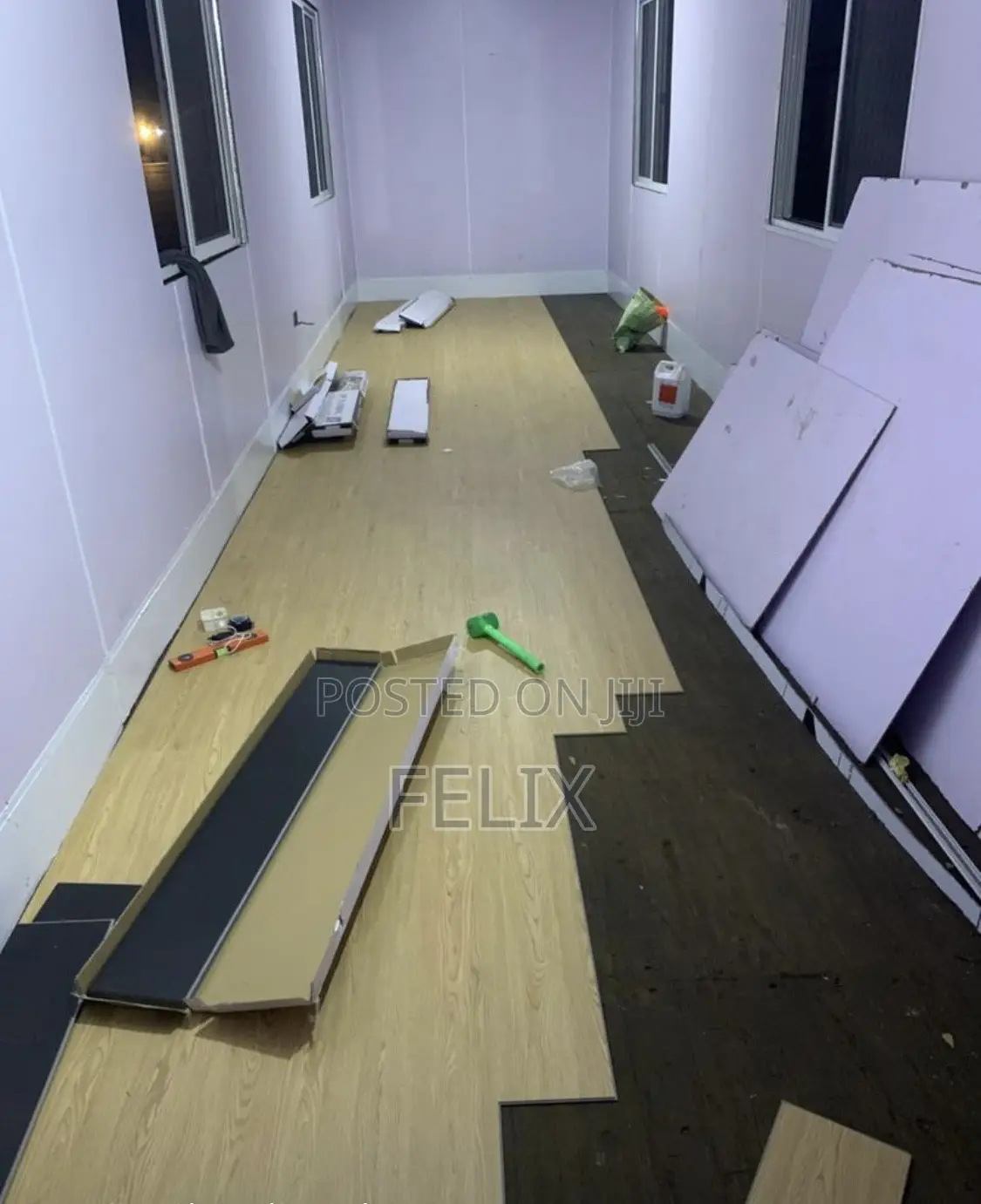 SPC Flooring Tiles(Mkeka Wa Mbao)
